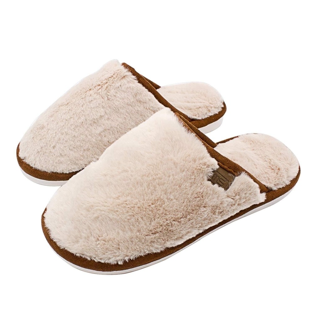 NEDLEDK Women Wool Slippers‎ Size 9.5-10.5 Plush New With Tags